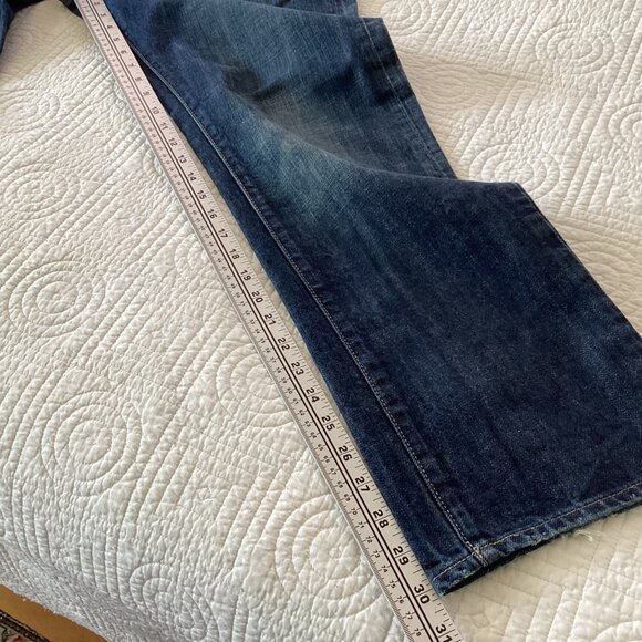 Vintage Denim & Supply Ralph lauren Jeans Mens 32x30 Blue Straight leg USA Flag - Picture 11 of 13